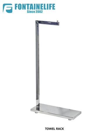 Moderne vierkante vrijstaande toiletrolhouder