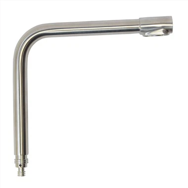 Op maat gemaakte roestvrijstalen gebogen kraanfitting