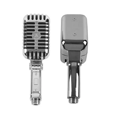 Vintage microfoon douchekop